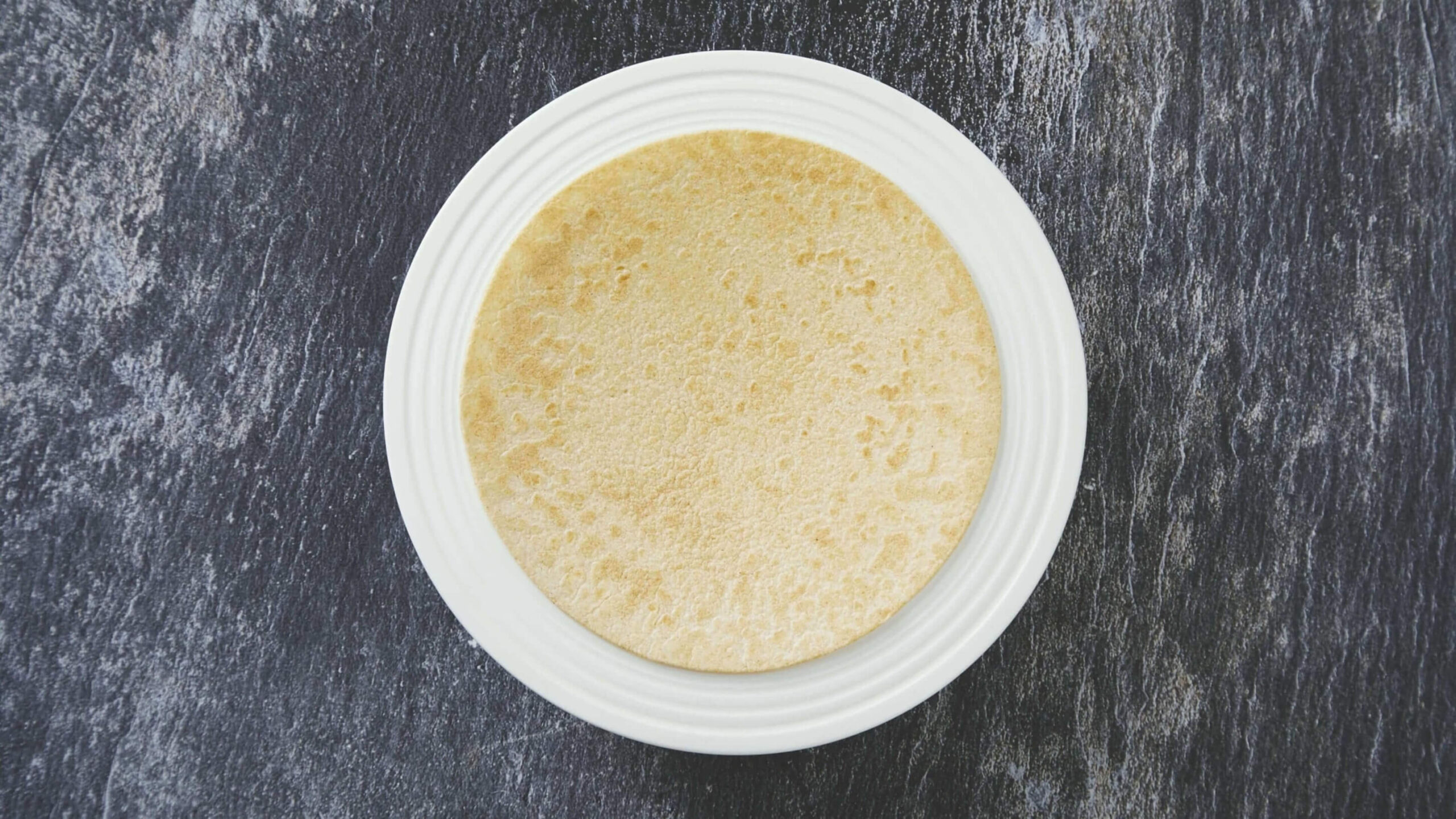 A crispy khakhra on a plate